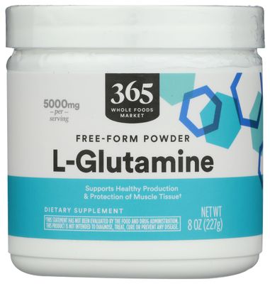 Whole Foods Market, L-Glutamine Free-Form Powder, 8 Ounce