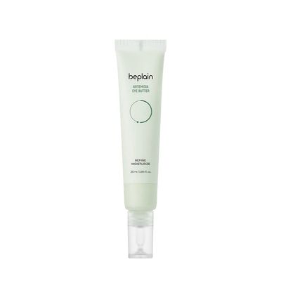 beplain Artemisia Eye Butter with Niacinamide and Adenosine for Puffy Eye Bags Fine Lines Dark Circles Wrinkles, Korean Skin Care 25ml,0.84 fl.oz
