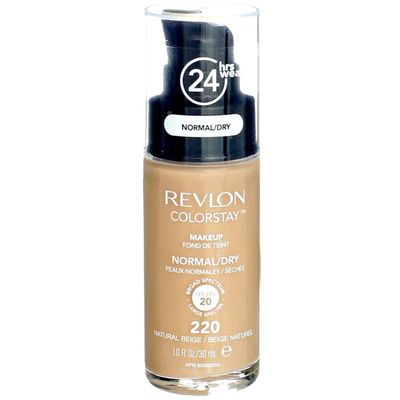 Pack of 3 Revlon ColorStay Makeup for NormalDry Skin Skin SPF 20, Medium Beige (240)