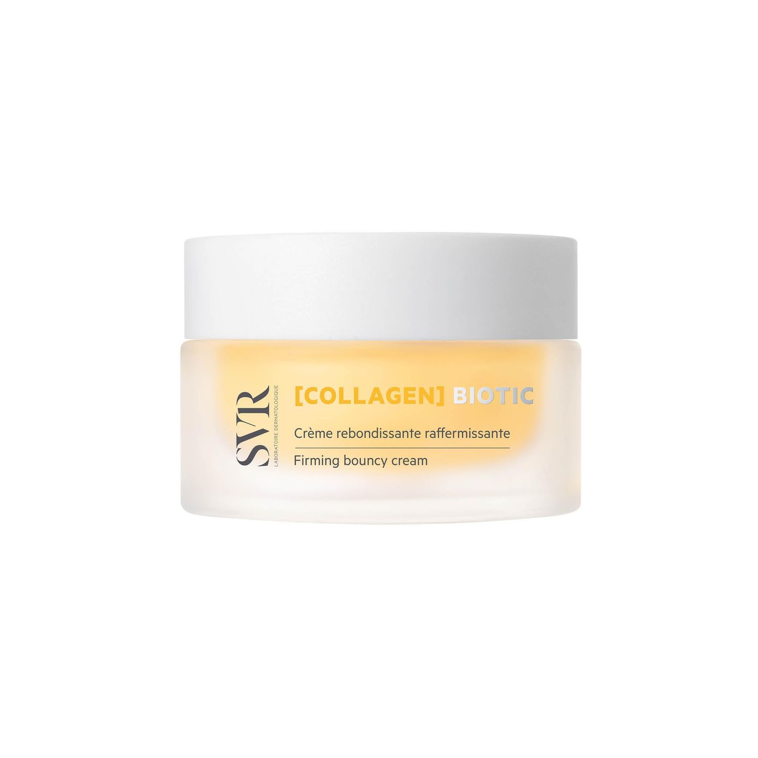 SVR COLLAGEN Biotic Firming Face Neck Cream with Hyaluronic Acid, Collagen Peptides Vitamin C. Day Night Moisturizer That Targets Fine Lines and Wrinkles. For All Skin Types, 1.7 fl.oz.