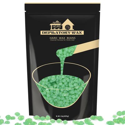 Lifestance Aloe Vera Wax Beads, Wax for Sensitive Skin, Hair Removal Wax Beans for Face, Legs, Coarse Fine Hair, Pearl Beads, Unisex, 16 Ounce, 20 Count