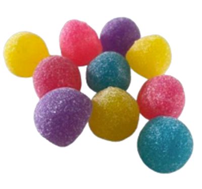 YANKEETRADERS Assorted Spring Gumdrop Candy, 4 Festive Flavors, Sugar-Coated, 1 Pound