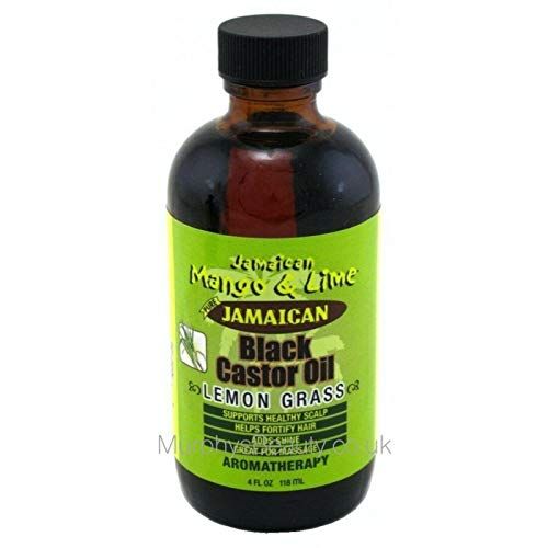 Jamaican Mango Lime Black Castor Oil (Lemon Grass) 4oz