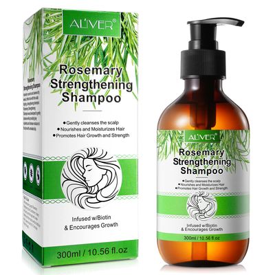 Rosemary Shampoo for Hair Growth, Promotes Thickening, Regrowth Strengthening Formula for Men Women with Biotin Hair Loss Shampoo 10 Fl. Oz