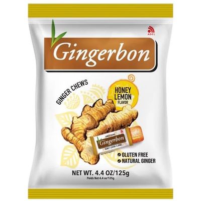 Generic MarcoPolo Gingerbons Ginger Chews - Honey Lemon Flavor