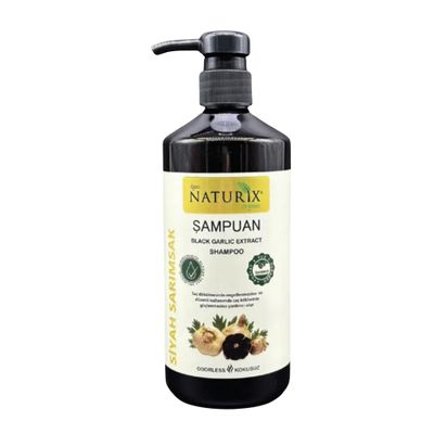 LIMOPA Nourishing Hair Shampoo Organic Hair Care Shampoo Prevents Hair Loss Promotes Growth and Nourishment Soap (Black Garlic)