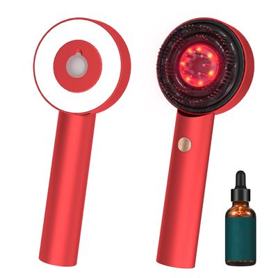 Ihuiniya 3-in-1 Laser Therapy Hair Growth Comb with Scalp Massager Free Nourishing Oil - Therapy for Thicker Hair, Adjustable Modes for MenWomen