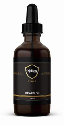 Xotics Natural Beard Growth Oil - 100 Pure Organic Beard Oil for Men, Strengthens BeardMustache Growth - Beard Softners, Scented Beard Oil to Make it Grow Fast, Mustache Oil for Men,2oz (sport)