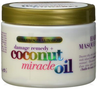 OGX Coconut Miracle Oil Hair Mask for Damaged Hair, Extra Strength, 168 g
