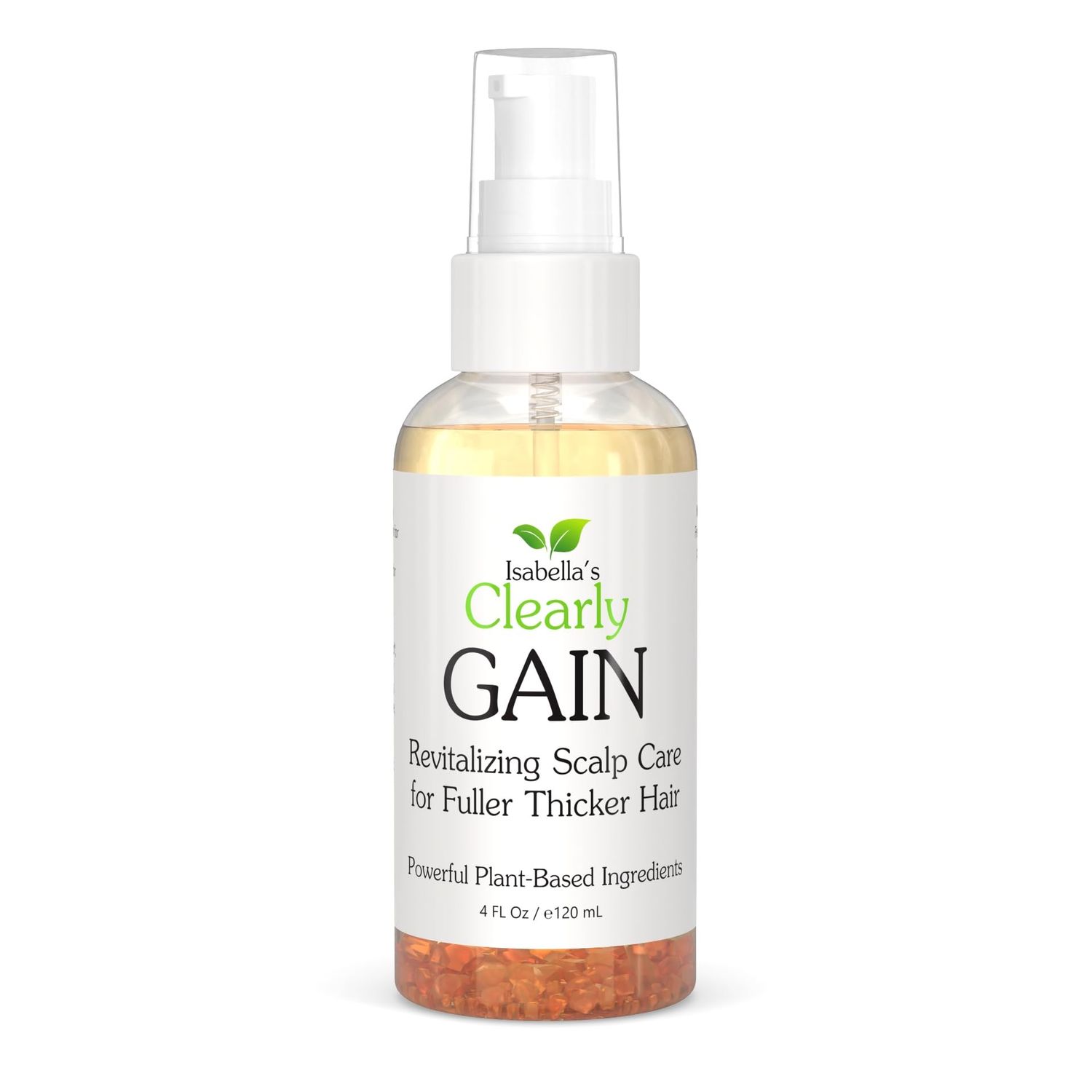Clearly GAIN, Hair Growth Oil and Thickening Scalp Treatment for Men and Women Natural Herbal Serum with Castor, Jojoba, Clary Sage, Rosemary, Nettle for Hair Loss, Alopecia, Thinning Hair