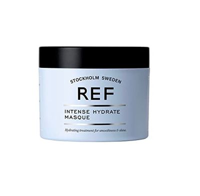 Reference of Sweden REF Intense Hydrate Masque Hair Mask 500 ml Refence of Sweden Intensive Rich Moisturising Treatment for Dry Hair Made from Bergamot Oil Coconut and Quinoa, 16.9 Fl Oz, (Pack of 1)
