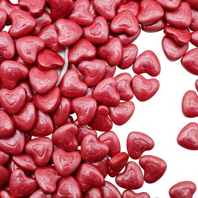 Sugar Free Cinnamon Heart Shaped Hard Candy RED 8 Ounce- Valentines Day Candy-96 GRAMS OF TOTAL CARBS