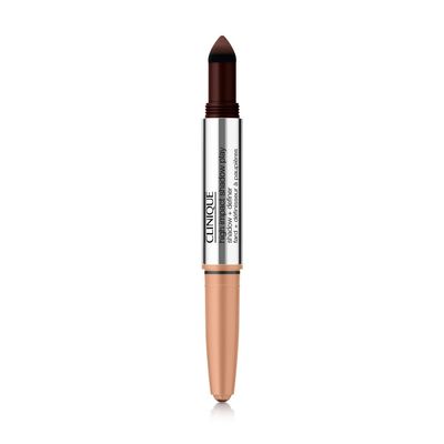 Clinique High Impact Shadow Play Shadow Definer Crease Proof, Water Resistant Safe For Sensitive Eyes, Caf Au Lait, 1 Count