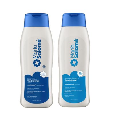 Maria Salome Traditional Hair Loss Prevention Kit of Shampoo 13.5 fl.oz. - Conditioner 13.5fl.oz.