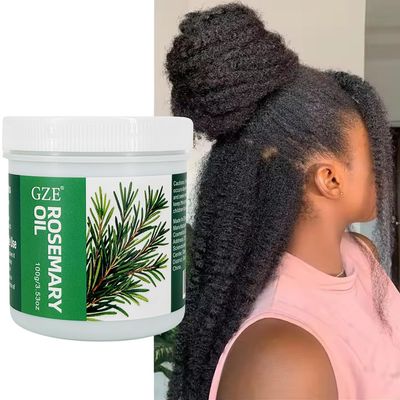 GZE Rosemary Oil for Hair Growth Scalp Health - 100 Pure Organic to Reduce Thinning Hair, Strengthen Follicles - Cold Pressed