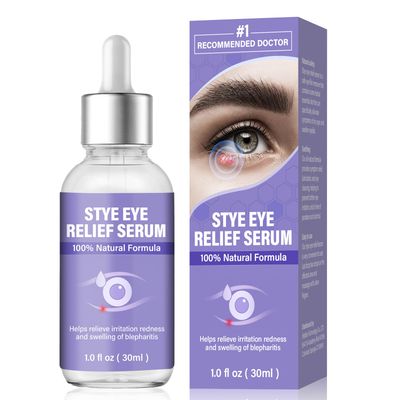 Stye Eye Treatment, Natural Stye Relief Serum, Gently Cleanses Lashes and Eyes, Chalazion and Blepharitis TreatmentRelieves Eye Irritation