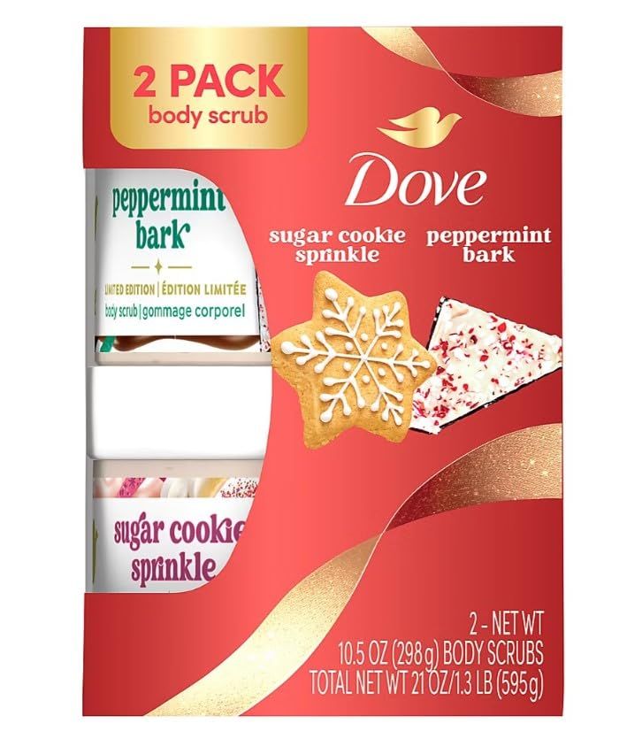 Dove Holiday Treats Body Scrub, 2 pk.10.5 oz.