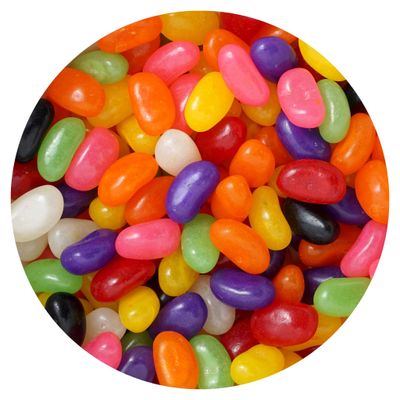 Traditional Jelly Beans Assorted Flavors, 3 Pound Bulk Bag, Assorted Fruit Flavors, The Hampton Popcorn Candy Company
