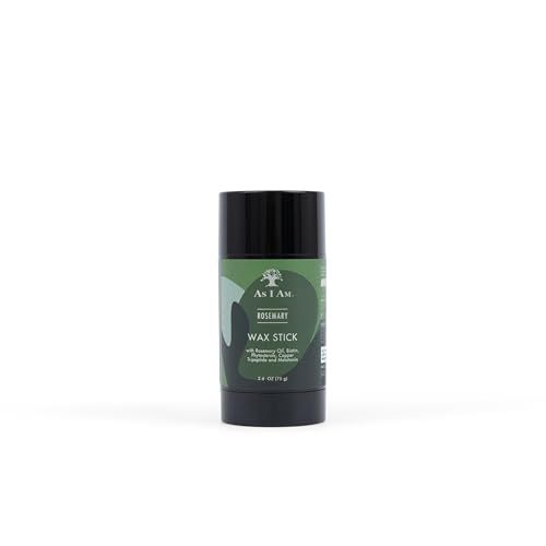 As I Am Rosemary Hair Wax Stick - 2.6 Oz - with Melatonin, Biotin Ceramide