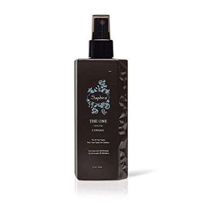 Saphira Leave On Hair Mask for All Hair Types - Detangles and Controls Frizz, Heat and Color Protectant, Sulfate-Free, Paraben-Free, 5.1 Ounce