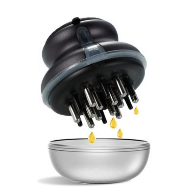 HUAYULINK Hair Oil Applicator Comb,Hair Oil Applicator and Scalp Massager 2 in 1,Scalp Oil applicator Comb for for Hair Care,Hair Growth,for Salon Care,OilyGreasy Hair