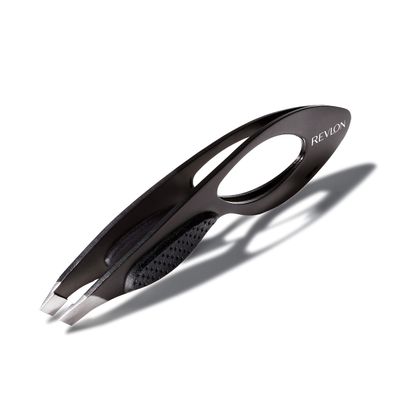 Revlon Comfort and Control Tweezer, Easy to Use Eyebrow Tool with Wide Grip, 1 count