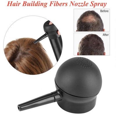 Hair Fiber Applicator, Spray Pump Application Nozzle Hair Building Fibers Hair Thickening Tools Spray Application Atomizador for 27.5g and 25g Bottle