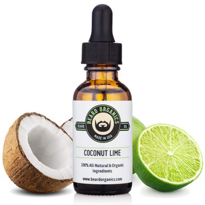 Beard Organics Coconut Lime Beard Oil Coconut Lime Scent