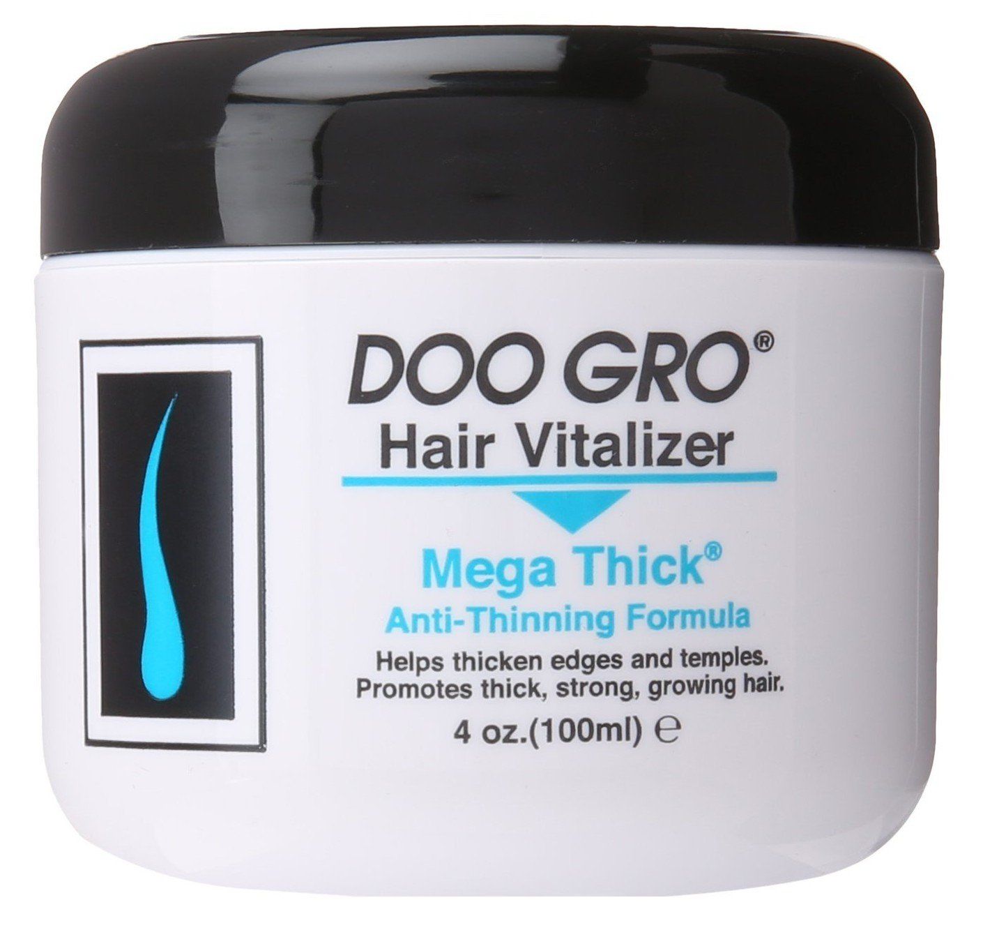 DOO GRO Hair Vitalizer Mega Thick , 4 oz (Pack of 3)