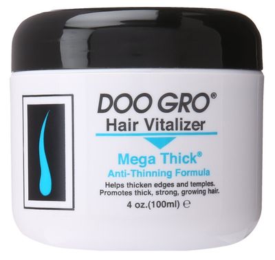 DOO GRO Hair Vitalizer Mega Thick , 4 oz (Pack of 3)