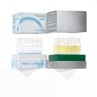 WNP Face-serum set :Ultra Hydrating Serum 3 4D Hyaluronic Acid 30pcsEmergency Repair Firming Oil-Suspension Serum 30pcs HydratingSkin RepairSingle-Use Vials Skincare for Sensitiveskin 72ml