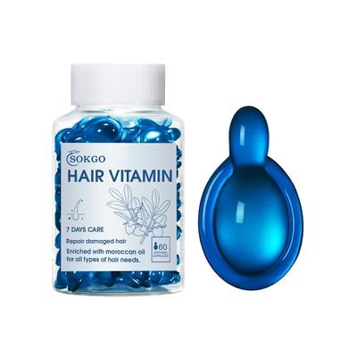 Hair Treatment Serum with Avocado Oil, Argan Oil, Moroccan Oil, Coconut Oil, Vitamin C, Hair Serum, Hair Growth Serum for Frizzy and Damaged Hair