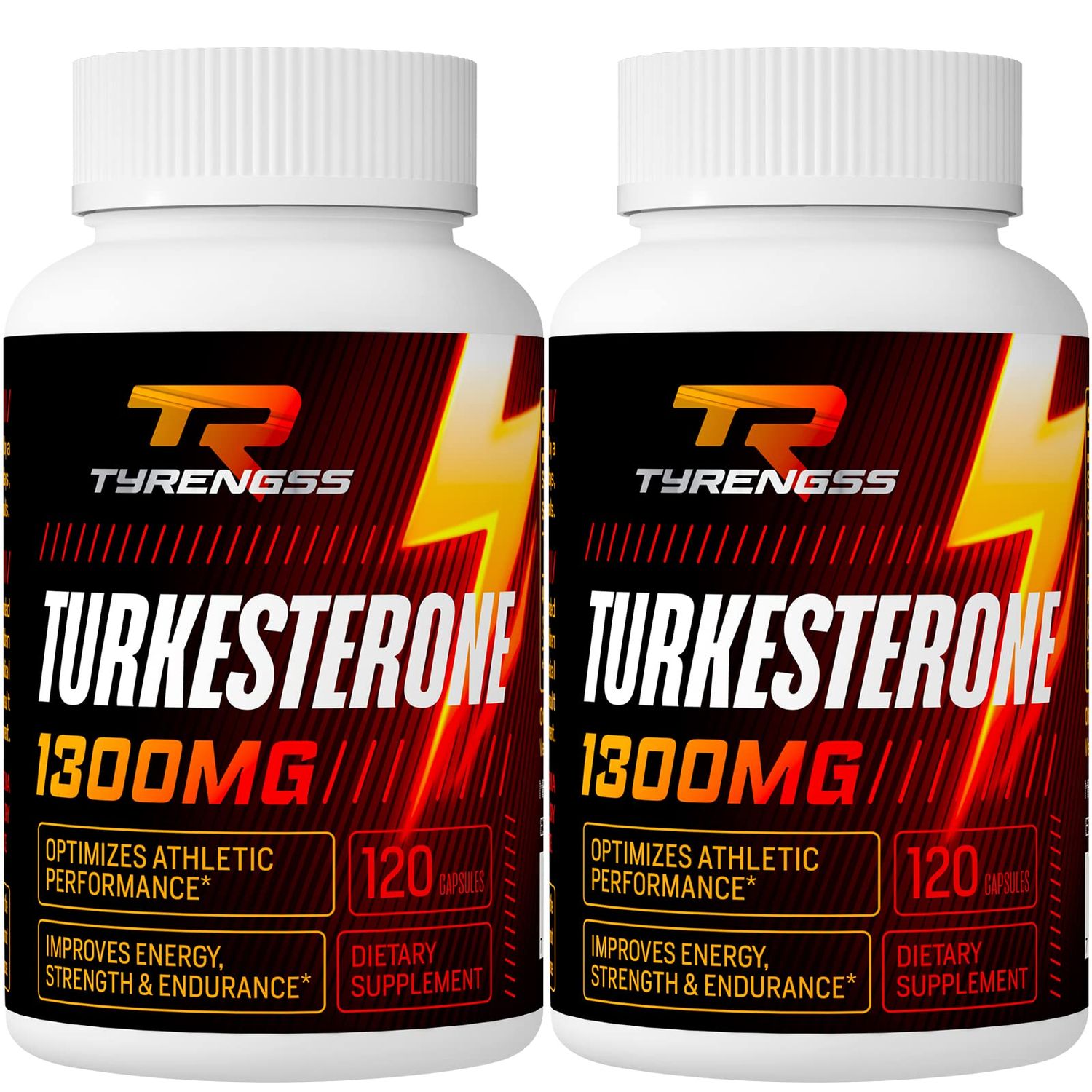 TyRengss Turkesterone Supplement 1300mg Ultra High Strength (Ajuga Turkestanica Extract Std. to 20 Turkesterone), for Athletic Performance Muscle Mass,240 Capsules