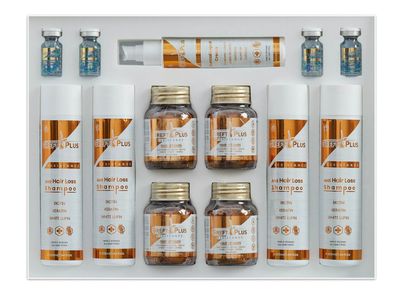 Greft Plus 6 Months Anti-Loss Set for Hair Care, Protection and Growth for Men and Women