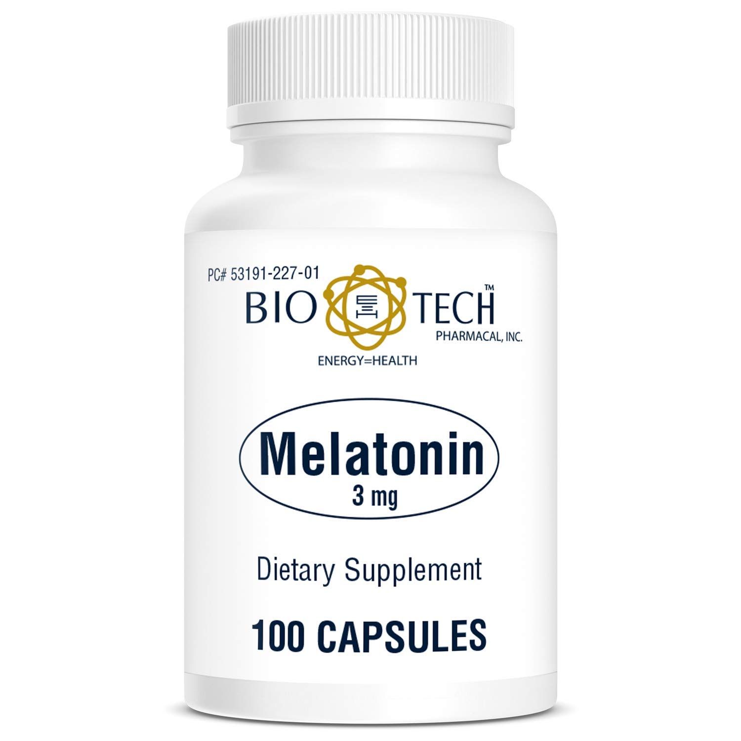 Bio-Tech Pharmacal Melatonin (3mg, 100 Capsules)