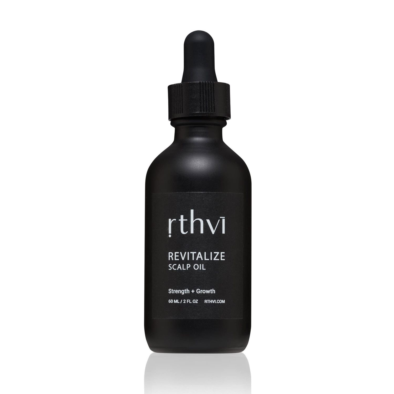 Rthvi Revitalize Natural Hair Growth Oil for Hair Loss, Thinning and Breakage with Rosemary, Amla, Stinging Nettle, Peppermint, Bhringraj, Argan Castor Oil - Ideal for Men Women Scalp Oil 2 Oz
