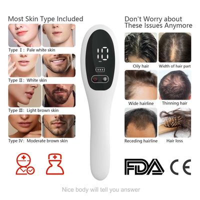 NBWTYA Laser Comb, Red Light Therapy for Hair Growth, Medical Grade Hair Loss Treatment Regrows Fuller and Thickness, Reverses Thinning, Stimulates Growth for Men Women