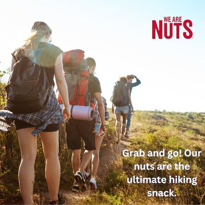 We Are Nuts Toffee Coated Nuts - Cinnamon Toffee Peanuts - 1-Pack On The Go Jar (10 oz.)
