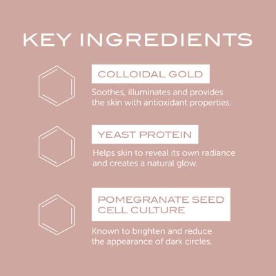 111SKIN Rose Gold Illuminating Eye Mask, Brightening Hydrating Under Eye Patches for Dull, Dry Skin with Rose Extract, Colloidal Gold Vitamin C, Improves the Appearance of Dark Circles, 8 Pairs