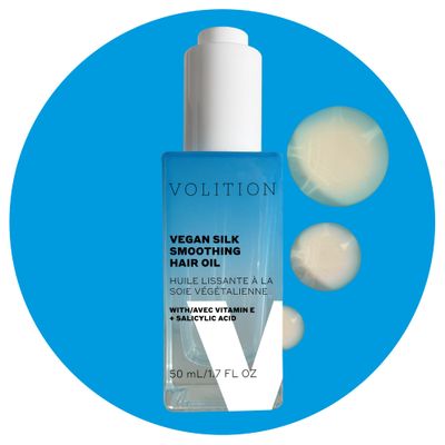 Volition Beauty Vegan Silk Smoothing Hair Oil with Vitamin E Salicylic Acid