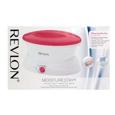 Revlon Luxury Paraffin Bath for Soft Hands, Elbows Feet,White Pink