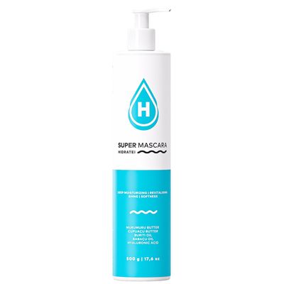Hidratei Super Mascara Hair Moisturizer 17.6 Oz Bottle (500 Grams); Formulated to Moisturize and Deeply Nourish Hair
