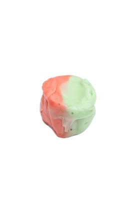Taffy Shop Sour Strawberry Kiwi Zappy Salt Water Taffy - Gourmet Soft Chewy Candy, Bulk Sweet Snack, Fresh Gift Gluten-Free, 35 Individually Wrapped Pieces (7oz)