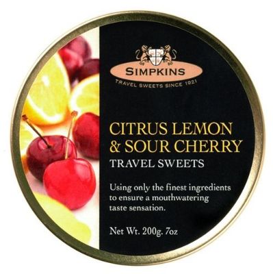 Simpkins Citrus Lemon Sour Cherry 7oz Pack of 3