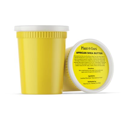 Raw African Shea Butter 32 oz. Bulk 100 Pure Natural Unrefined YELLOW - Ideal Moisturizer For Dry Skin, Body, Face And Hair Growth. Great For DIY Soap and Lip Balm Making.