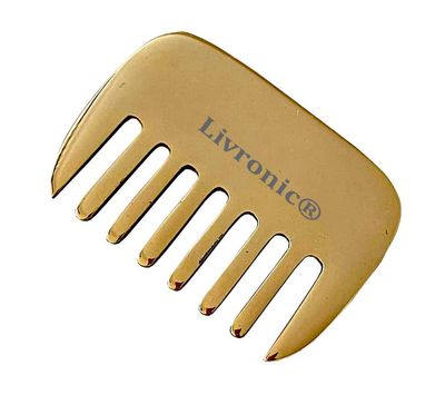 Livronic Kansa Comb With The Benefits of Reduce Hair fall and Help In Hair Growth For Men and Women (SMALL)