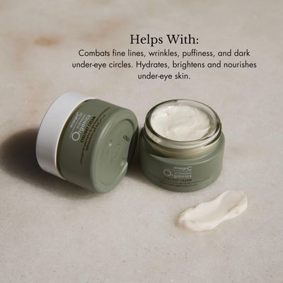 emergin C Scientific Organics Eyelight Cream - Stem Cell Eye Cream with Antioxidants - Anti-Aging Eye Cream Targets Dark Under-Eye Circles for Visible Glow (0.5 oz, 15 ml)