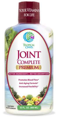Joint Complete Premium- Liquid Joint Supplement wGlucosamine, Chondroitin, MSM, Hyaluronic Acid - for Bone, Joint Health - 96 Max Absorption- 32oz, 32 serv