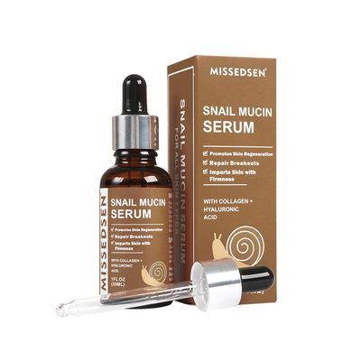 Snail Mucin Serum For Face Nourishing and Moisturizing Firming Suitable For Mature Liquid Late-night People Sensitive Skin1floz30ml