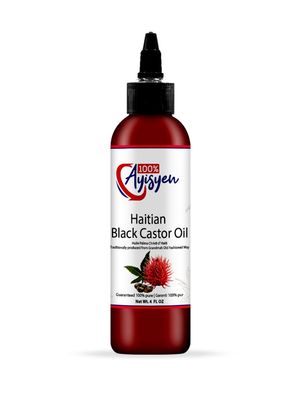 100 AYISYEN Haitian Black Castor Oil